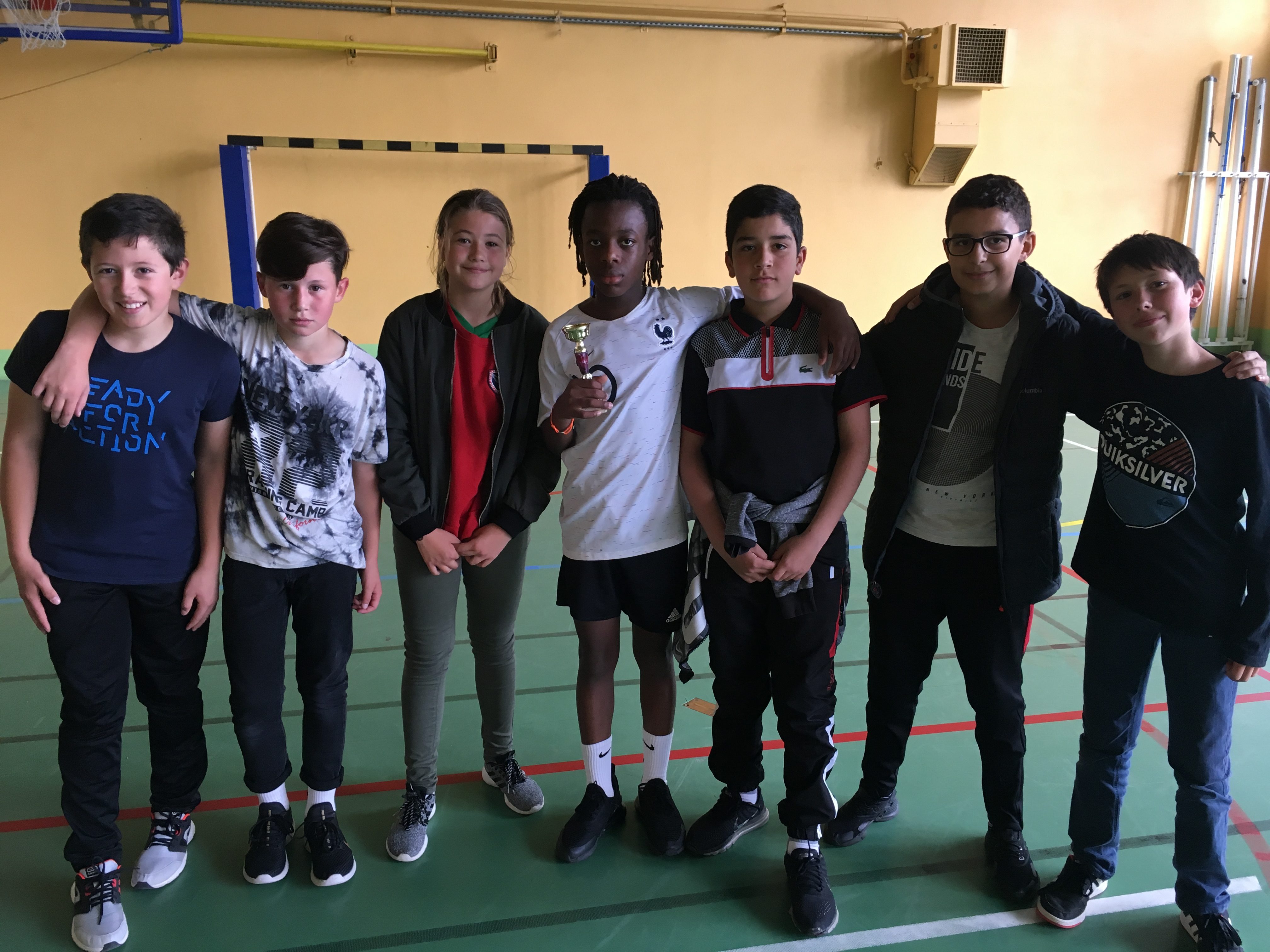 Les 6èmes 2/6 remportent la Futsal League 2019